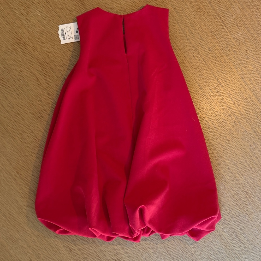 Zara Sleeveless Red Kids Dress - Picture 3 of 3